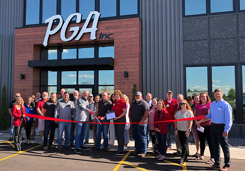  A ribbon cutting ceremony was held at PGA Inc's newly remodeled location in Weston on Tuesday, May 17, 2022.